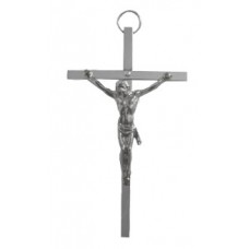 Krzyż wiszący 10cm nikiel