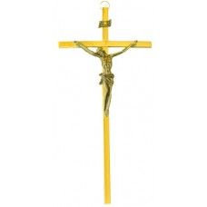 Krzyż wiszący 17,5cm mosiądz