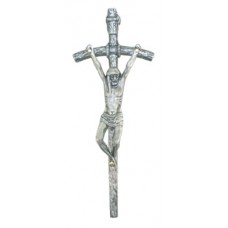 Krzyż wiszący Papieski 10.5cm sr