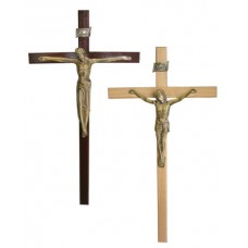 Krzyż wiszący 24cm drewno