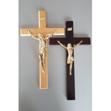 Krzyż wiszący 39cm drewno