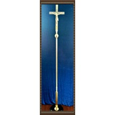 Krzyż procesyjny z podstawa 226cm